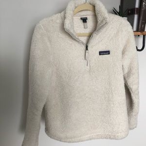 White Patagonia fleece